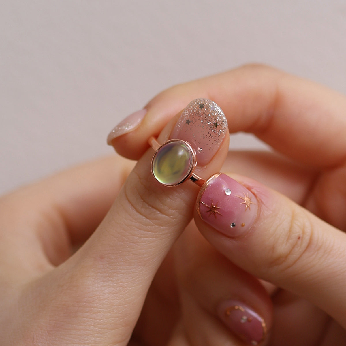 Mythical Moonstone Ring-4